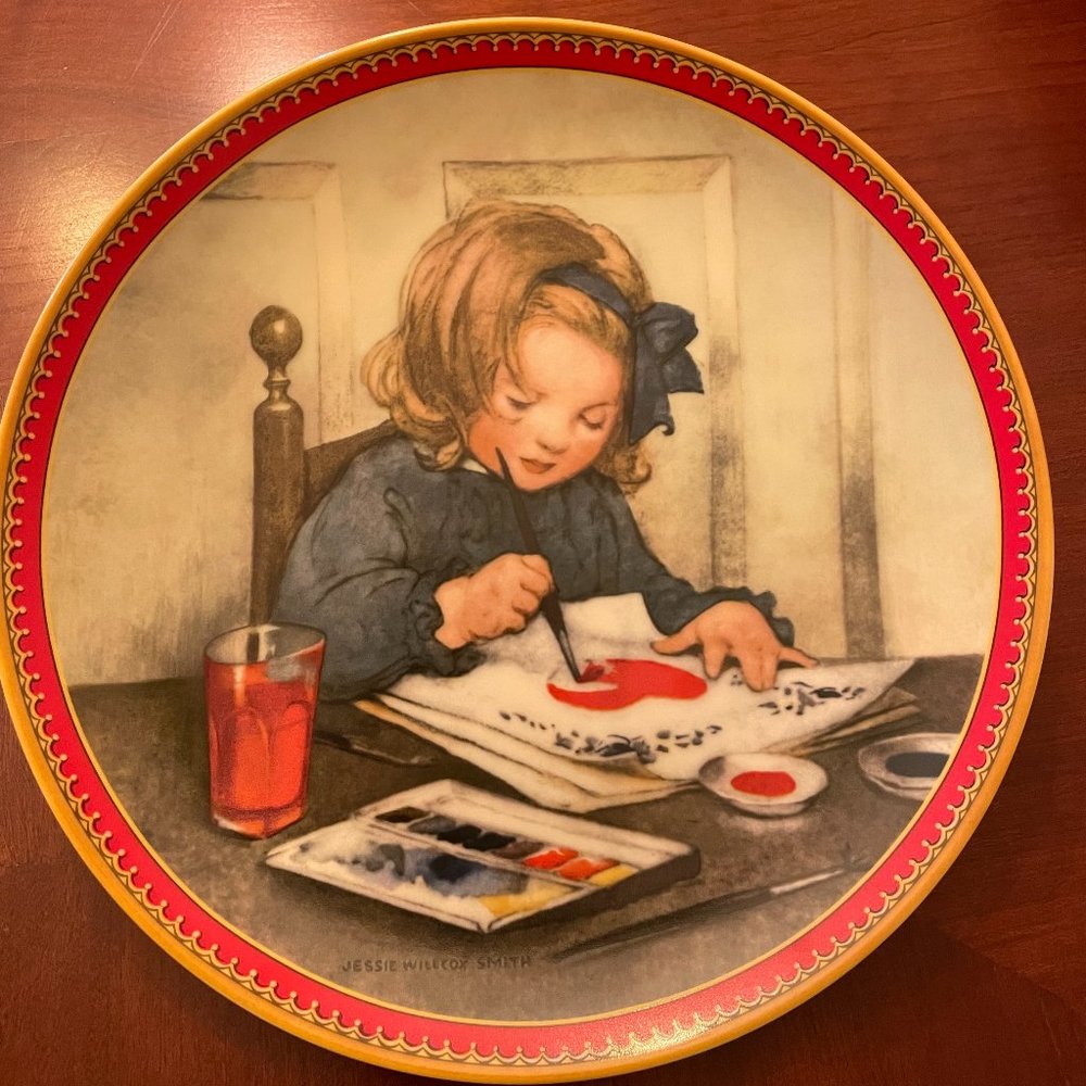 Valentine's Day Collector's Plate Limited Edition by Knowles 1987